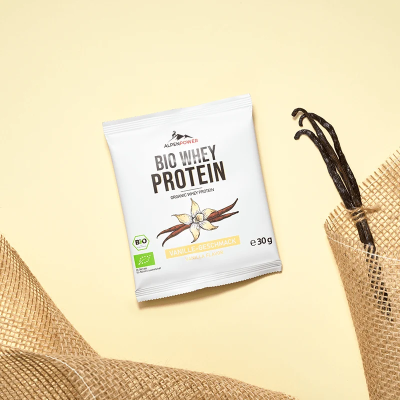 Portion d'essai de protéines de lactosérum BIO