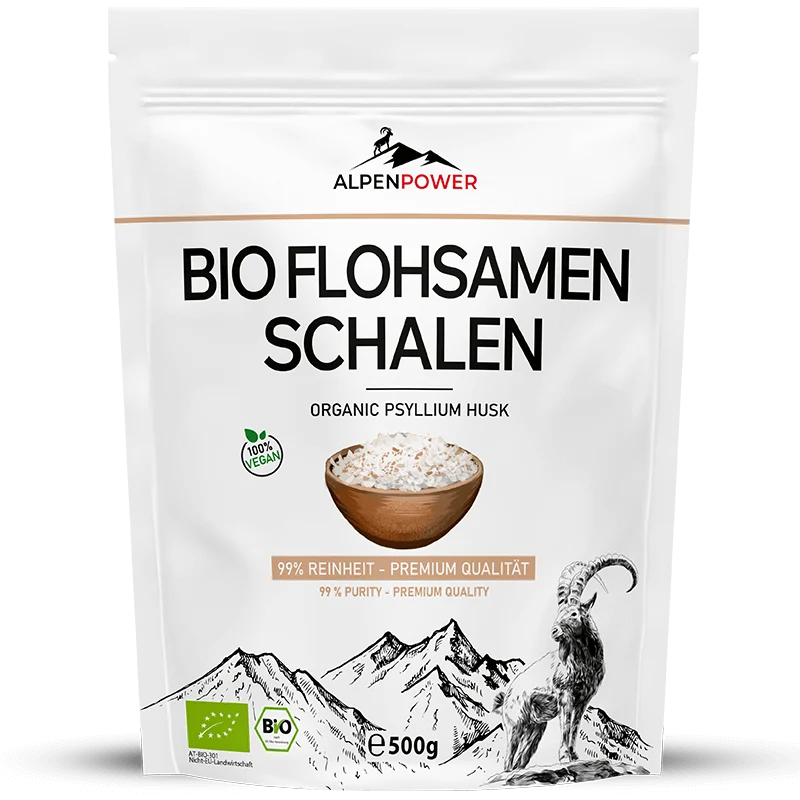Peaux de graines de puces BIO 500 g