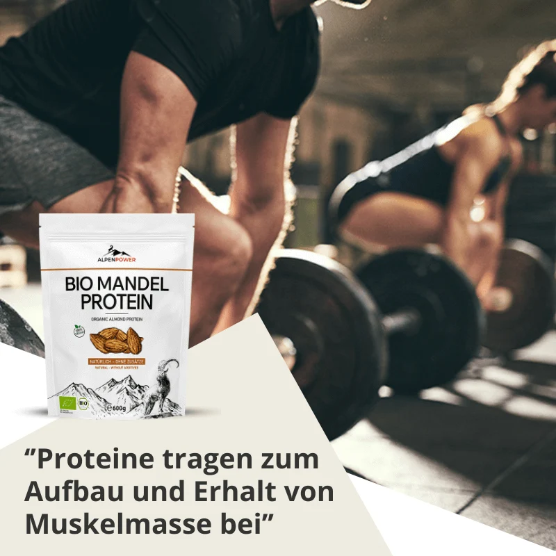 Protéine d'amande BIO 600 g