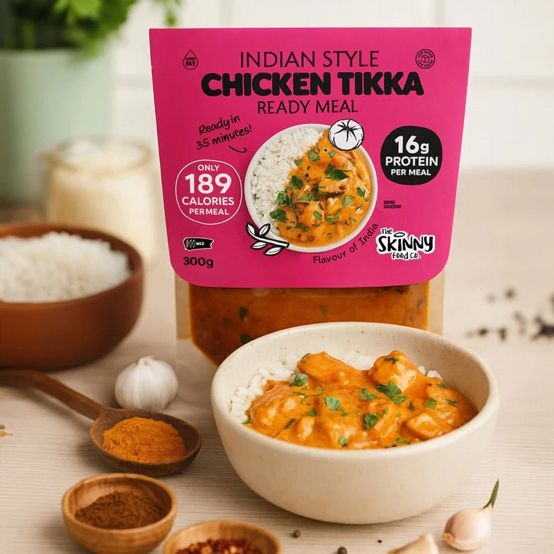 Coffret de repas prêts à l'emploi Skinny Food Co pour 7 jours (300 g x 7 repas)