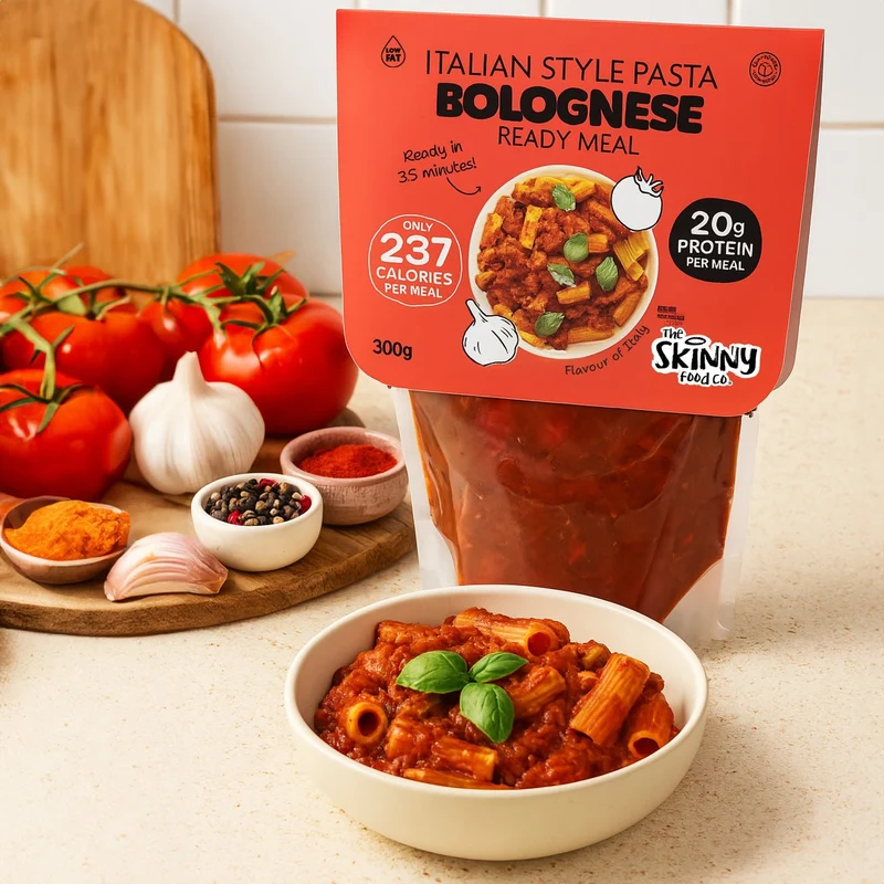 Coffret de repas prêts à l'emploi Skinny Food Co pour 7 jours (300 g x 7 repas)