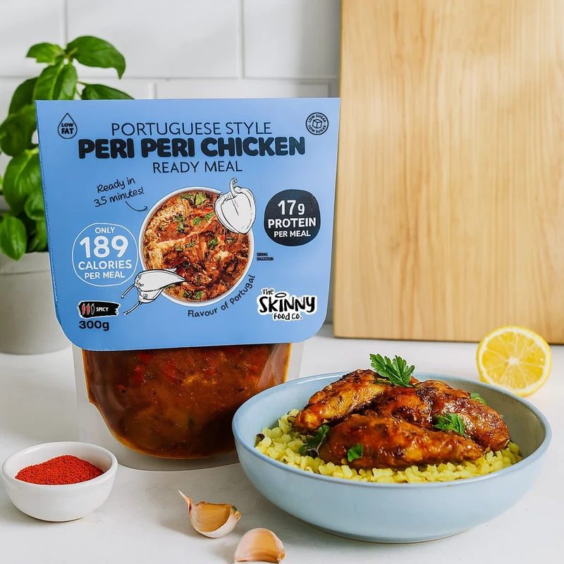 Coffret de repas prêts à l'emploi Skinny Food Co pour 7 jours (300 g x 7 repas)