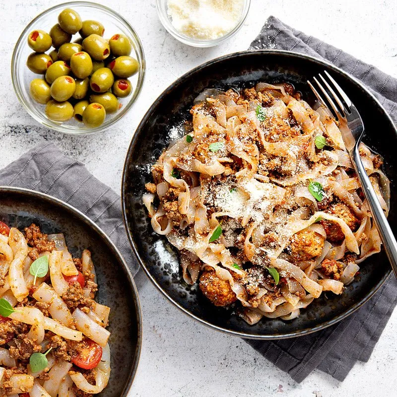 Coffret ultime de pâtes et de riz hypocaloriques - 6 x 3 saveurs