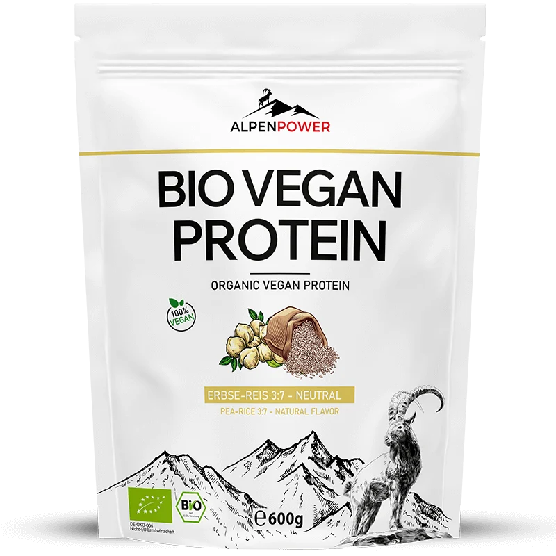 BIO Vegan Protein pois-riz 600 g