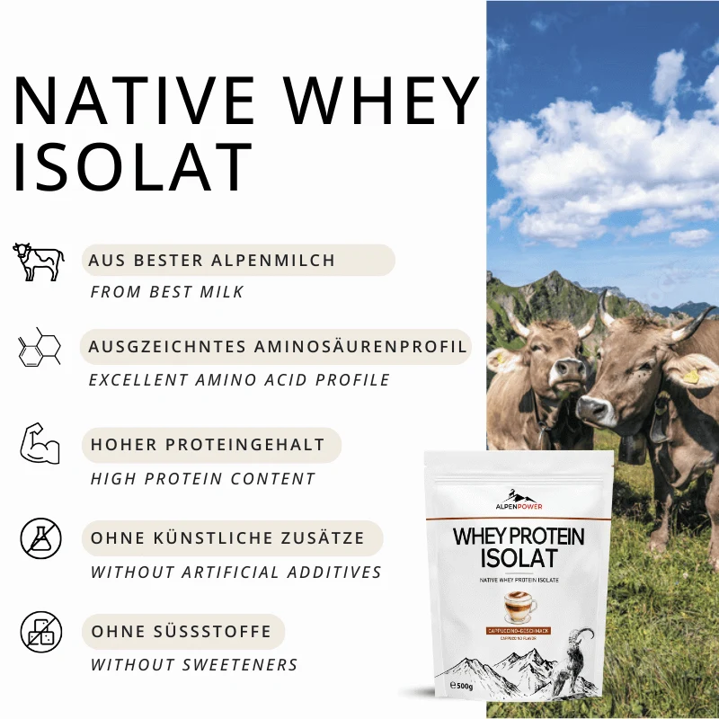 Isolat de protéines de lactosérum