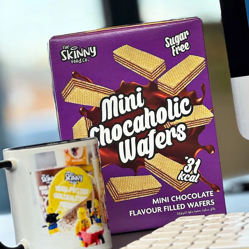 Mini gaufrettes minces au chocolat 180 g