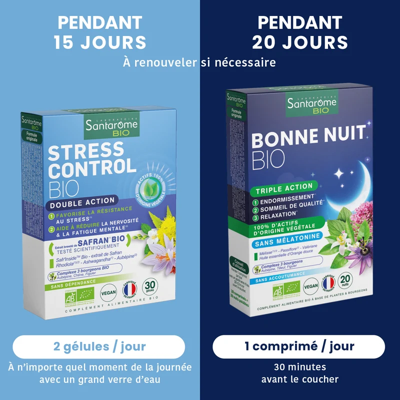 Pack Nuit Sereine - Sans mélatonine