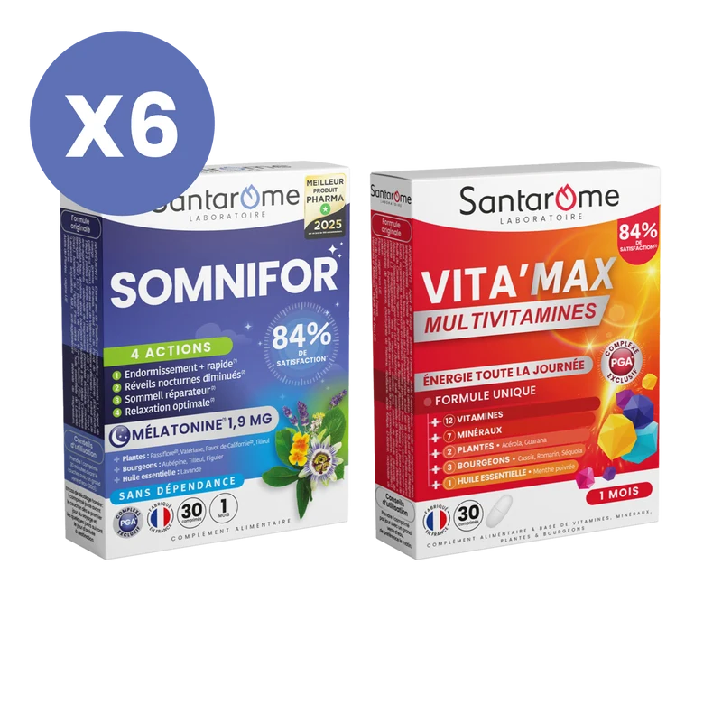 Pack Vitalité & sommeil - Comprimés