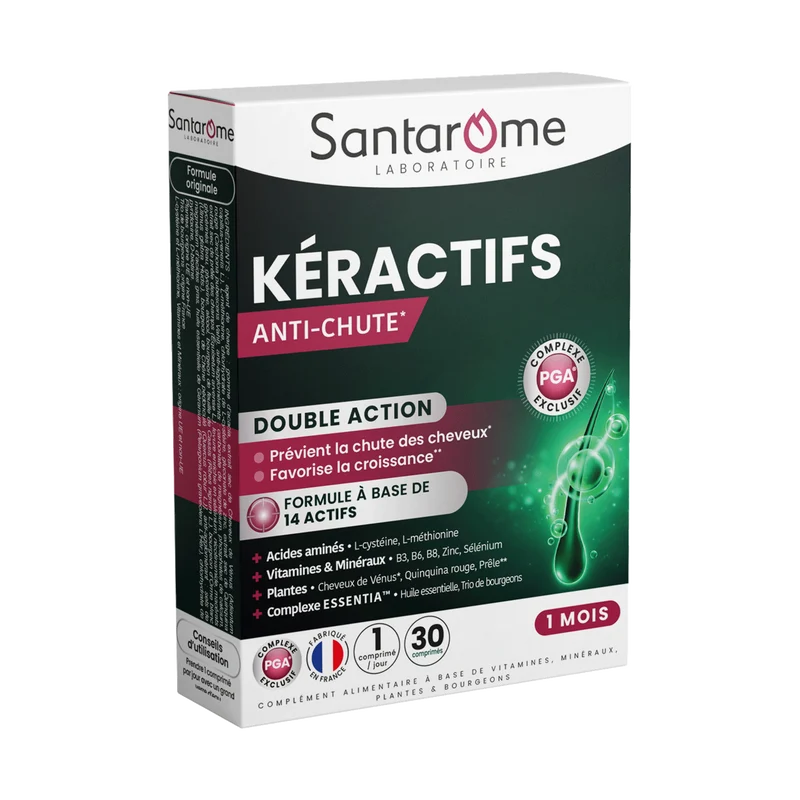Kéractifs Anti-Chute - 30 comprimés