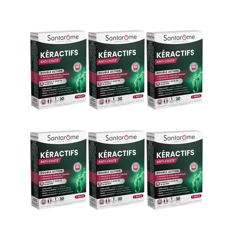 Kéractifs Anti-Chute - 30 comprimés