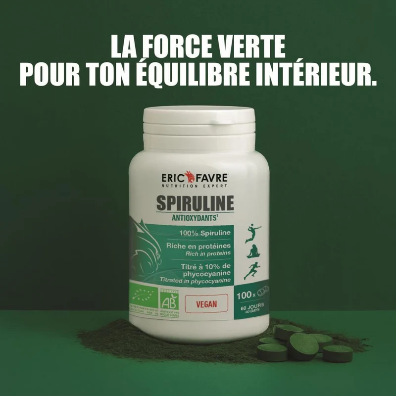 Spiruline vegan