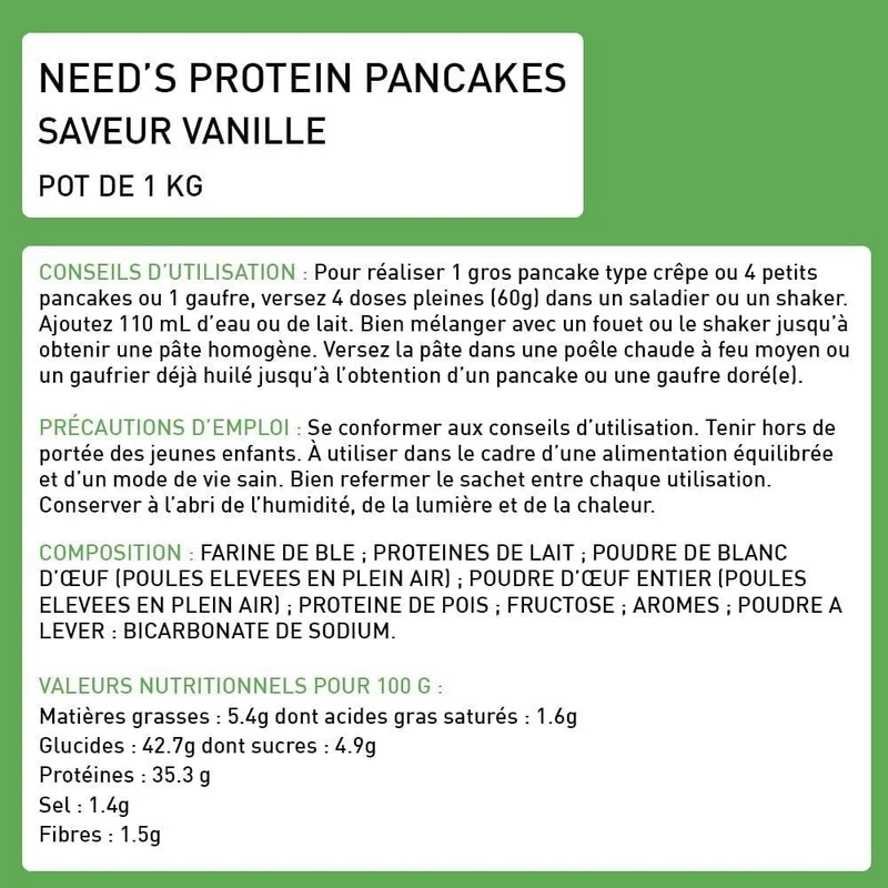 Need's Protein Pancakes
