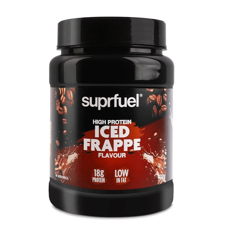 Suprfuel - Frappe glacée riche en protéines (18 g de protéines par portion) 400 g