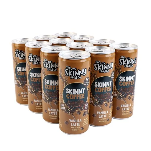 Coffret Skinny Coffee 250 ml x 12 canettes - (3 saveurs disponibles)