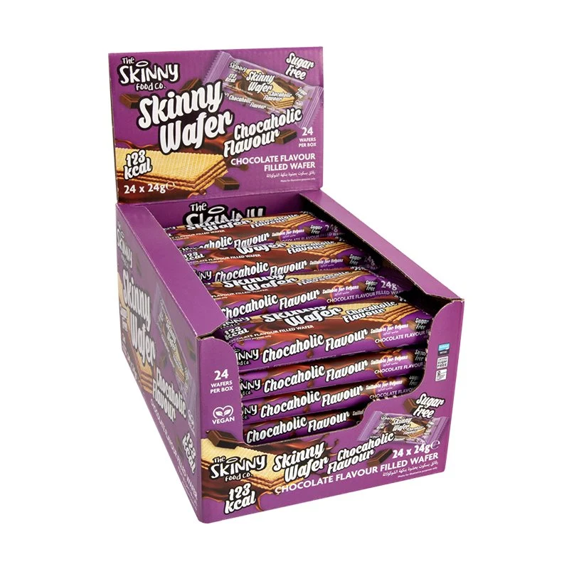Chocaholic Skinny Wafer Caisse 575g (24g x 24 unités)