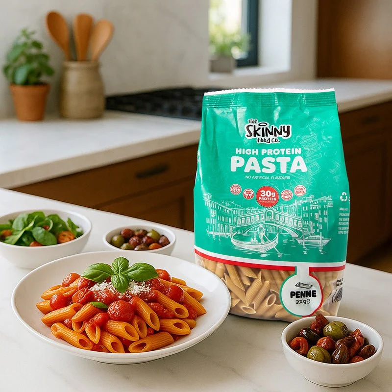 Pâtes penne allégées riches en protéines (30 g de protéines par portion) - 200 g