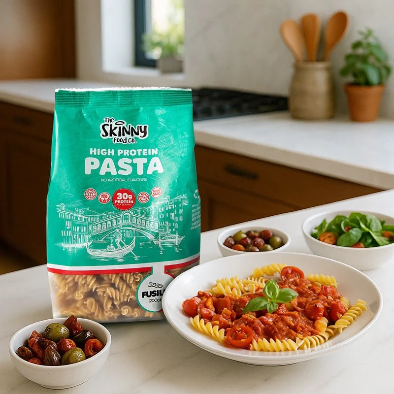 Pâtes fusilli maigres riches en protéines (30 g de protéines par portion) - 200 g