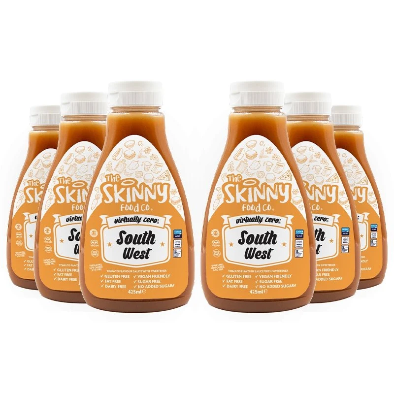 Case South West Virtually Zero© Calorie Skinny Sauce - 425ml x 6 unités
