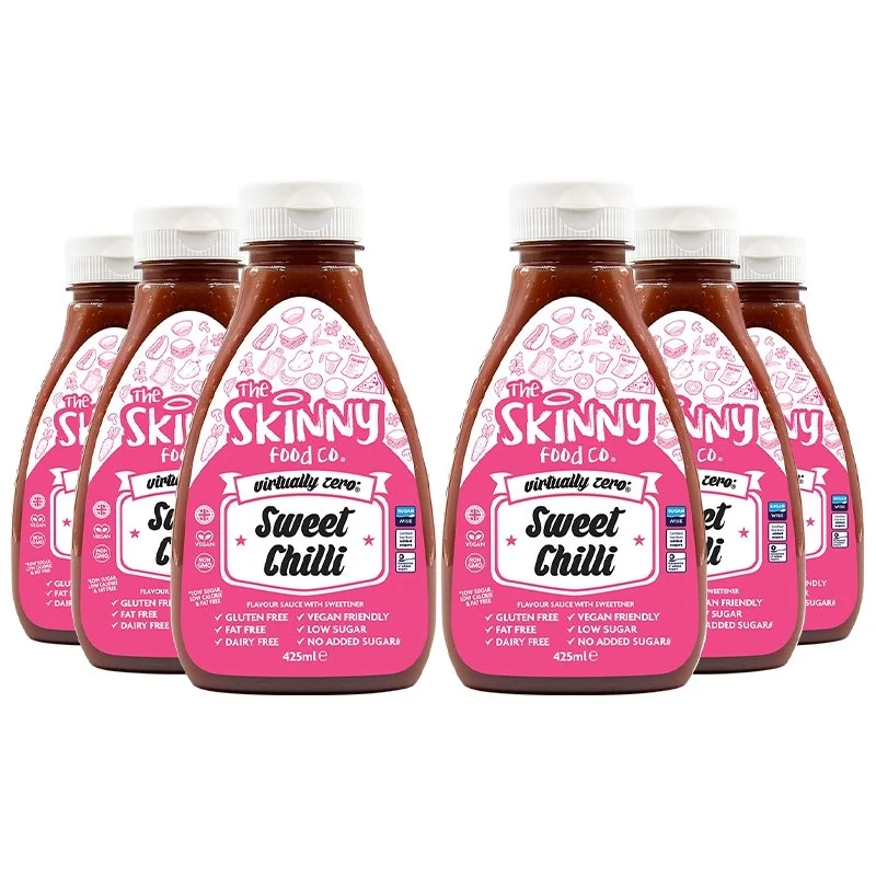 Case Sweet Chilli Virtually Zero© Calorie Skinny Sauce - 425ml x 6 unités