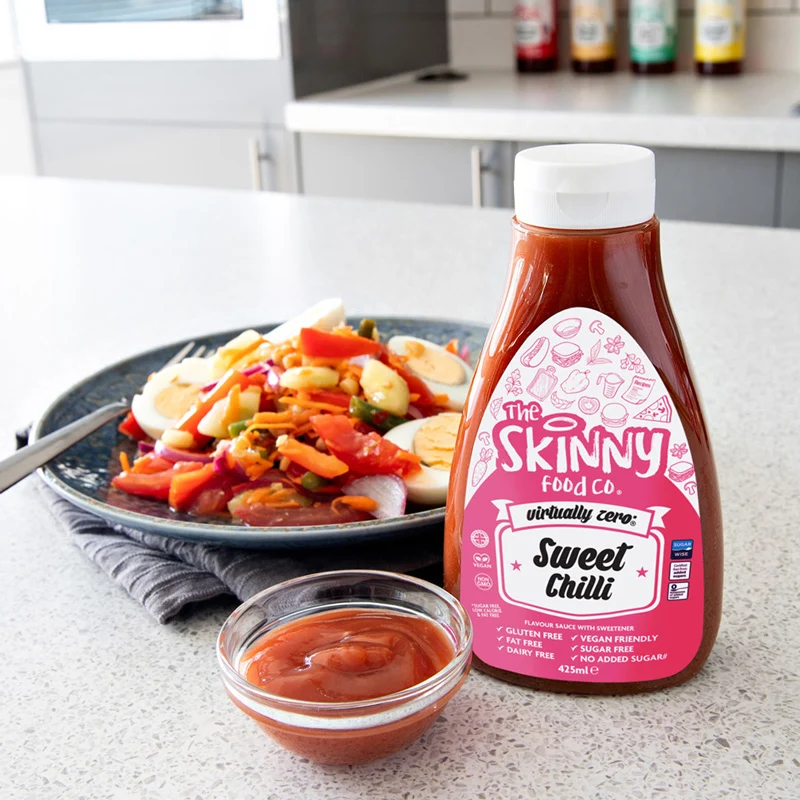 Case Sweet Chilli Virtually Zero© Calorie Skinny Sauce - 425ml x 6 unités