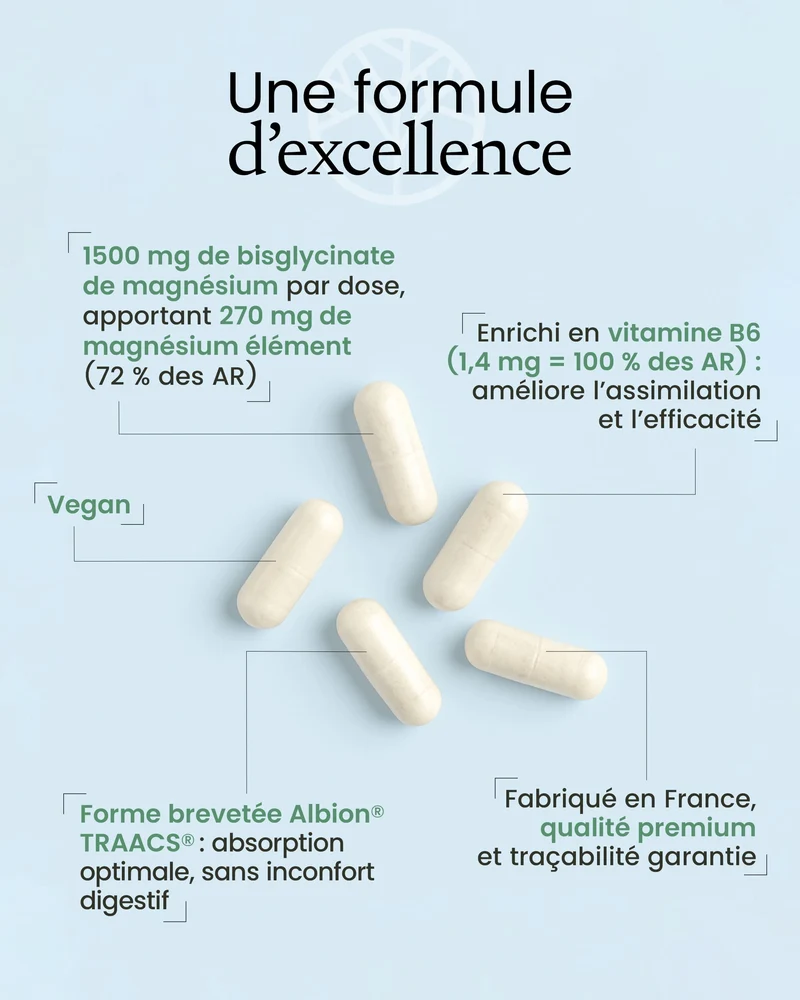 Magnésium bisglycinate 1500mg