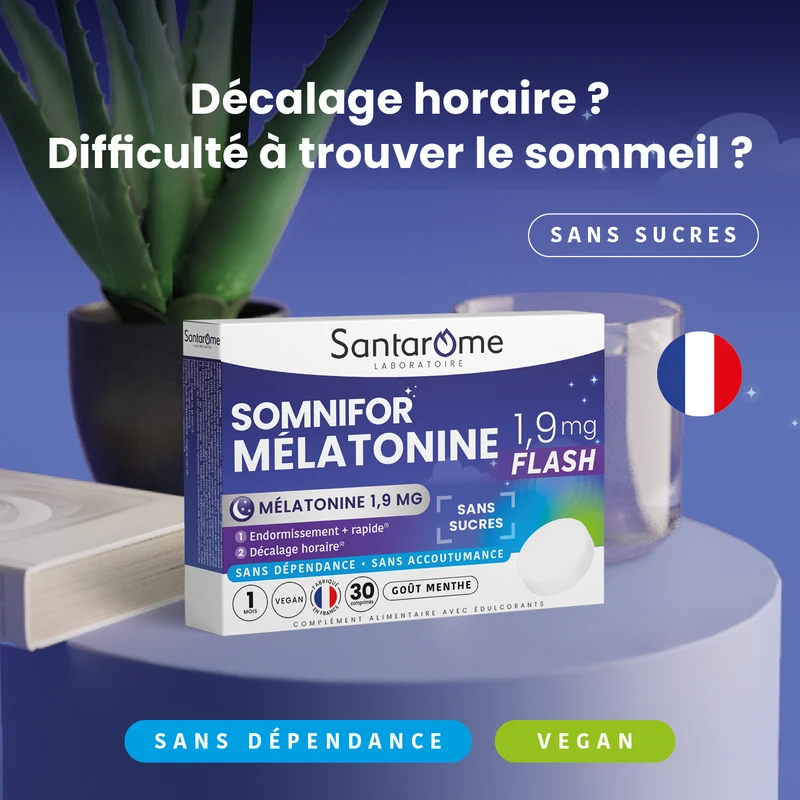 Somnifor Mélatonine 1,9 mg - 30 comprimés