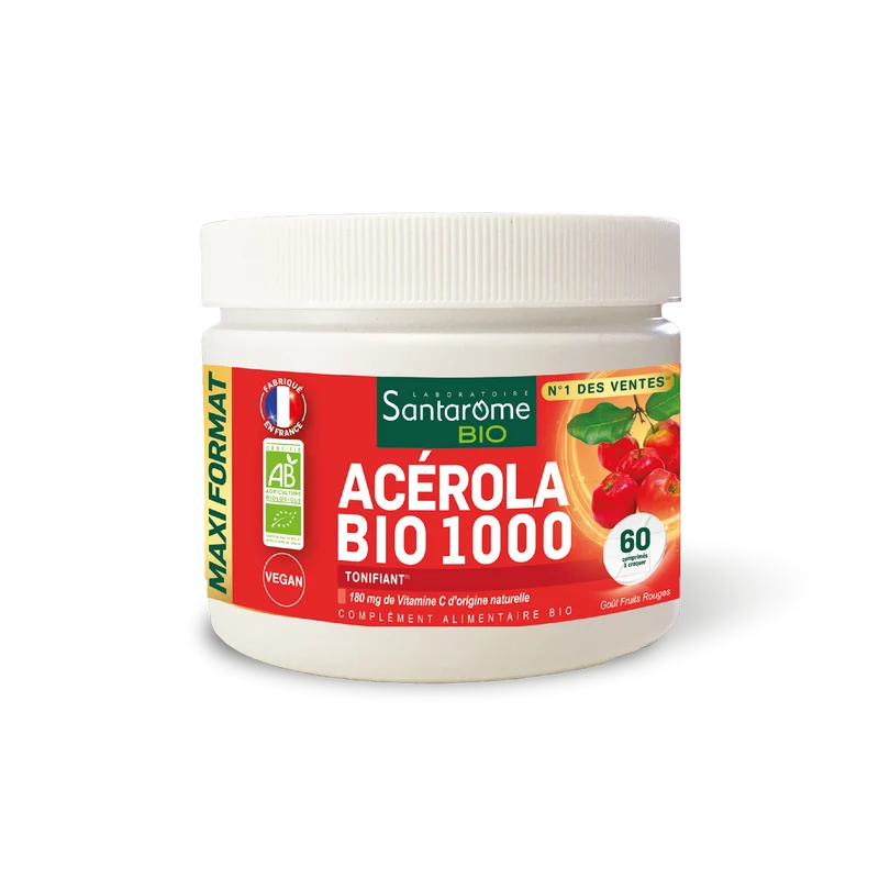Acérola Bio 1000 - 60 comprimés