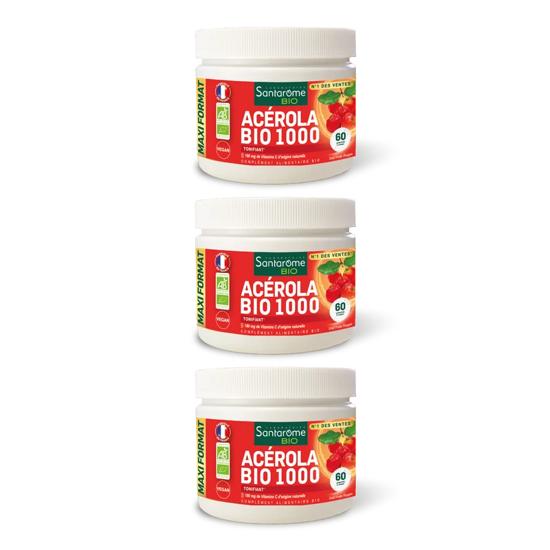 Acérola Bio 1000 - 60 comprimés