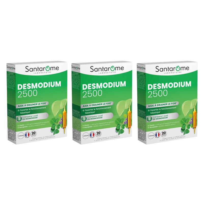 Desmodium 2500 - 20 ampoules