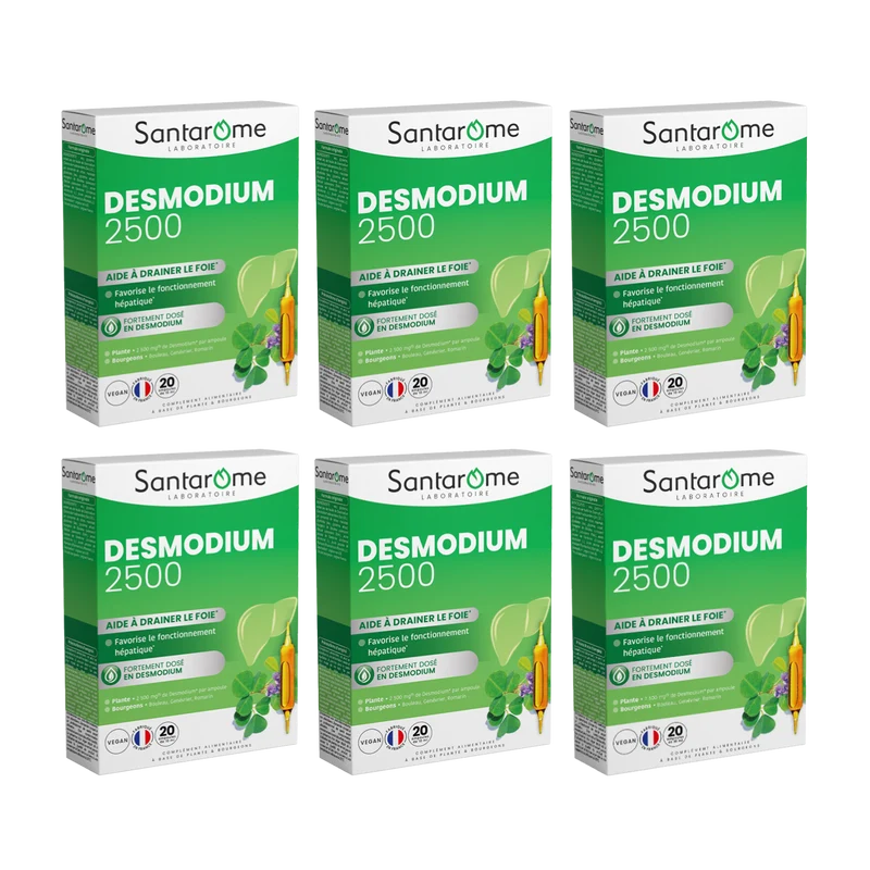 Desmodium 2500 - 20 ampoules