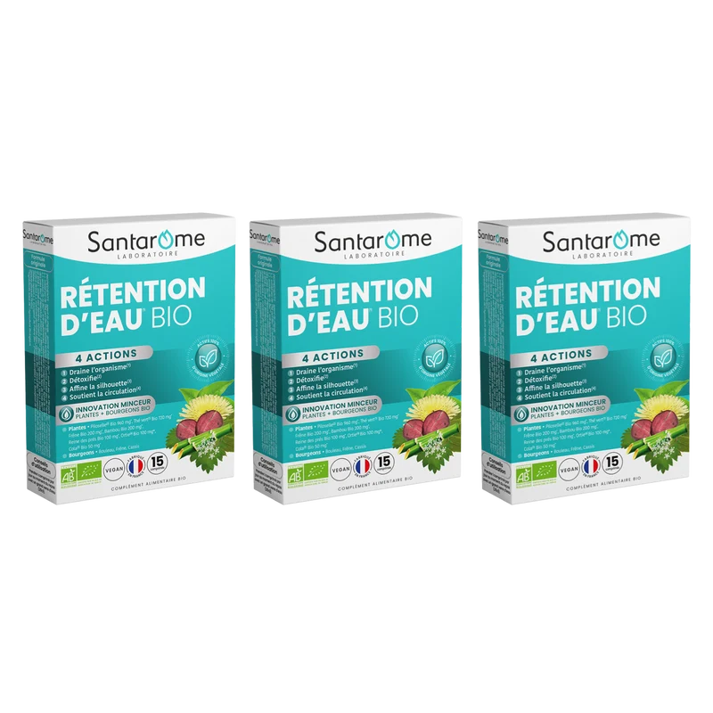 Rétention d'Eau Bio - 15 comprimés