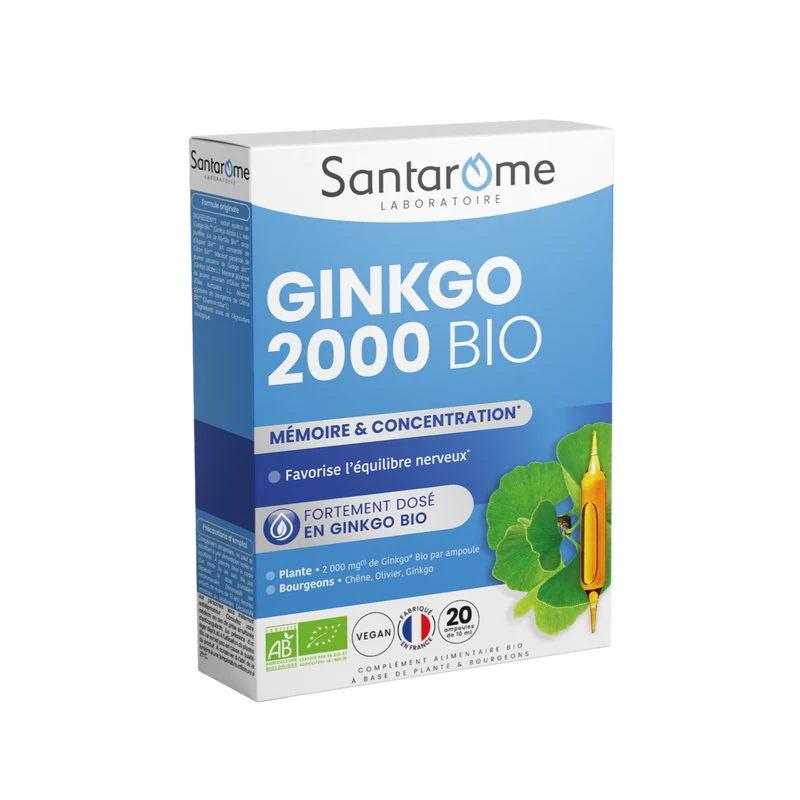 Ginkgo Bio 2000 - 20 ampoules