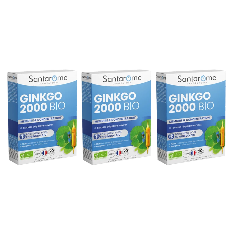 Ginkgo Bio 2000 - 20 ampoules