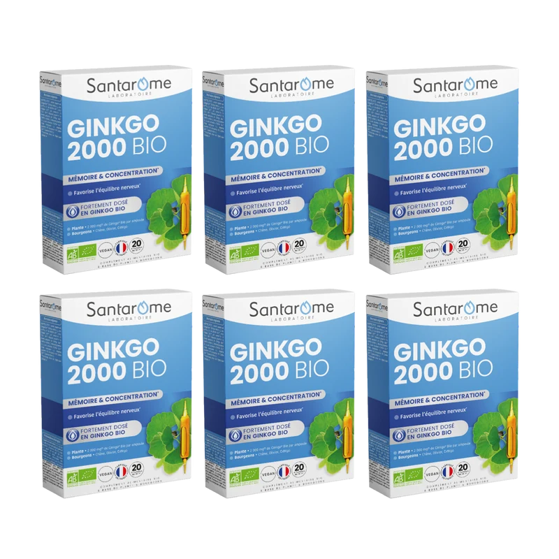 Ginkgo Bio 2000 - 20 ampoules