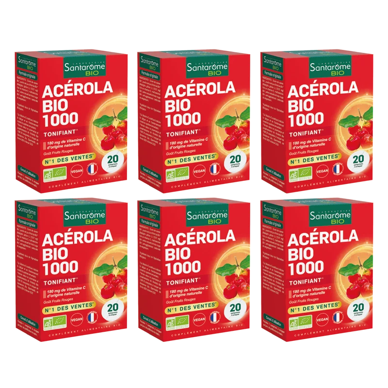 Acérola Bio 1000 - 20 comprimés
