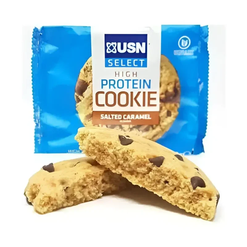 High Protein Cookie USN Caramel Salé