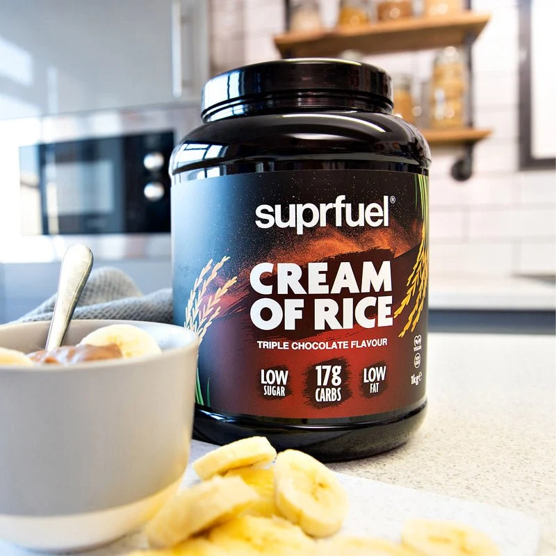 Crème de riz Suprfuel – 4 saveurs irrésistibles – 1 kg