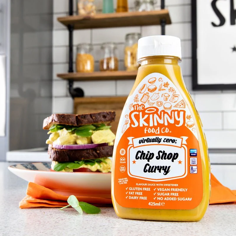 Sauce maigre sans sucre pour curry et sud-ouest de Chip Shop - 425 ml