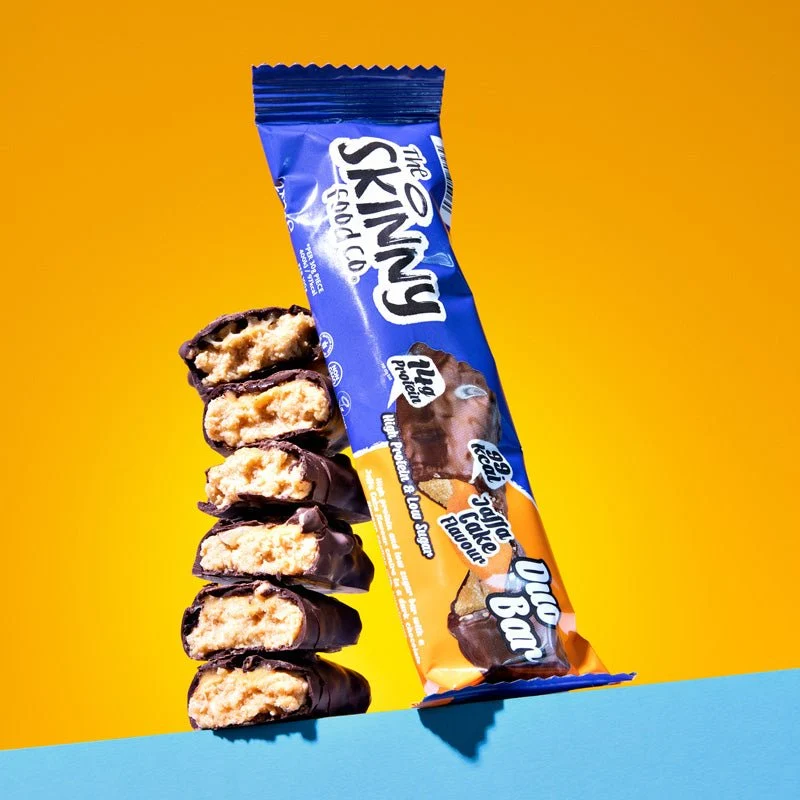 Barre duo maigre à haute teneur en protéines et faible en sucre Jaffa Cake Flavor - 60 g