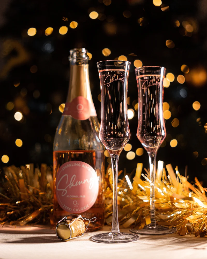 Prosecco rosé pétillant sans alcool - 75cl (zéro calorie)