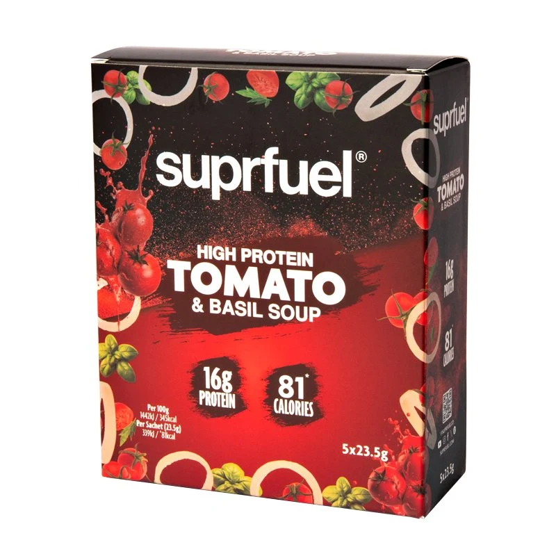 Suprfuel Soupe Hyperprotéinée Tomates & Basilic (5 repas) 120g