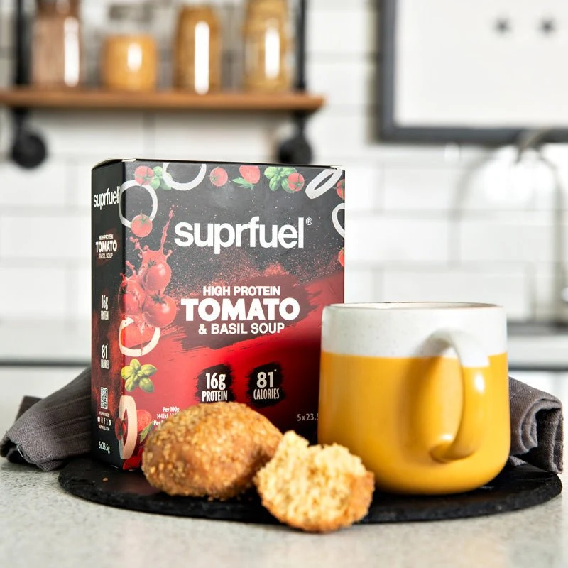Suprfuel Soupe Hyperprotéinée Tomates & Basilic (5 repas) 120g