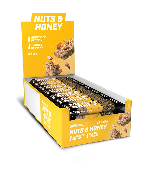 Nuts and Honey boite de 28 barres