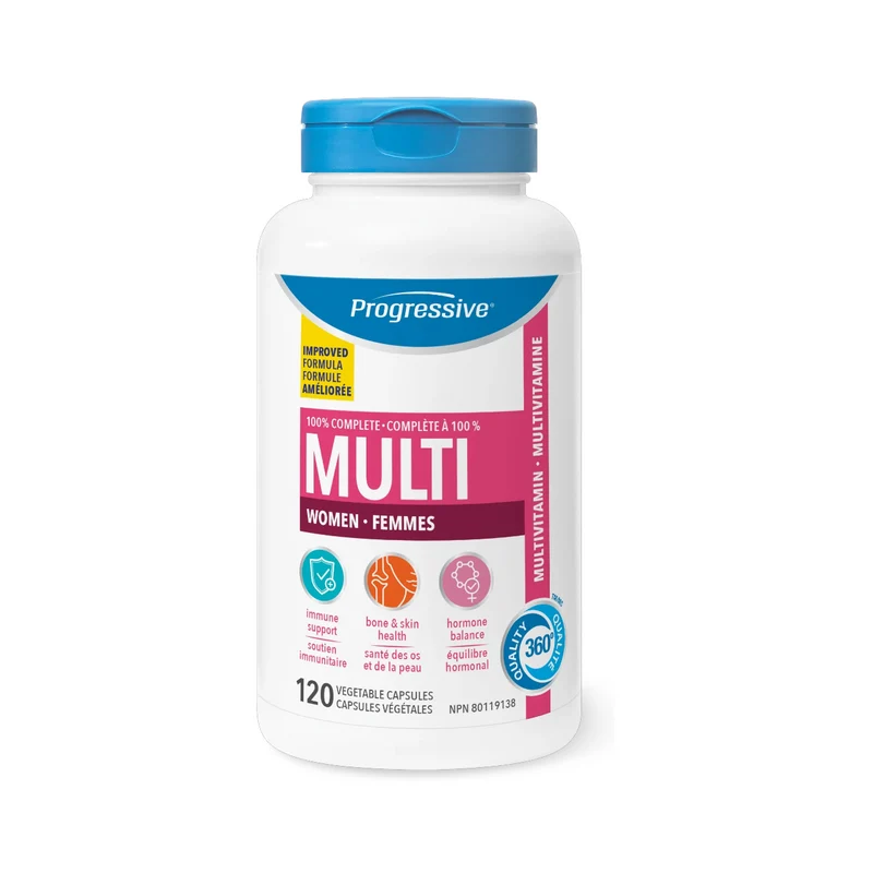 Progressive - Adult Multi Women | 120 Capsules