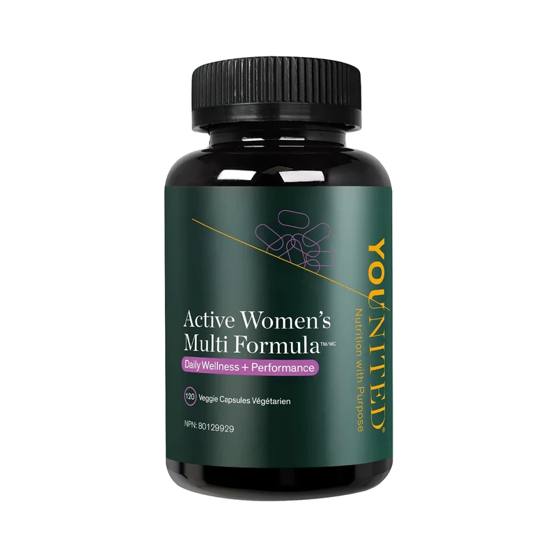Younited - Active Women's Multi Formula | 120 Veg Capsules