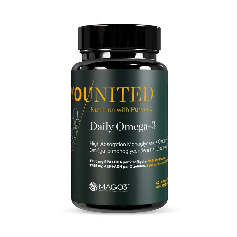 Younited - Daily Omega-3 Softgels | 60 Softgels