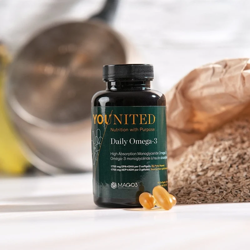 Younited - Daily Omega-3 Softgels | 60 Softgels