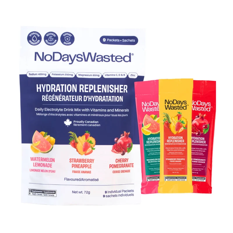 No Days Wasted - Active Hydration Variety Pack | 9 Pack
