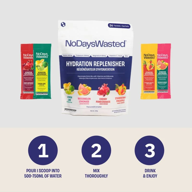 No Days Wasted - Active Hydration Variety Pack | 24 Pack