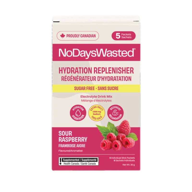 No Days Wasted - Sour Raspberry | 5 Pack